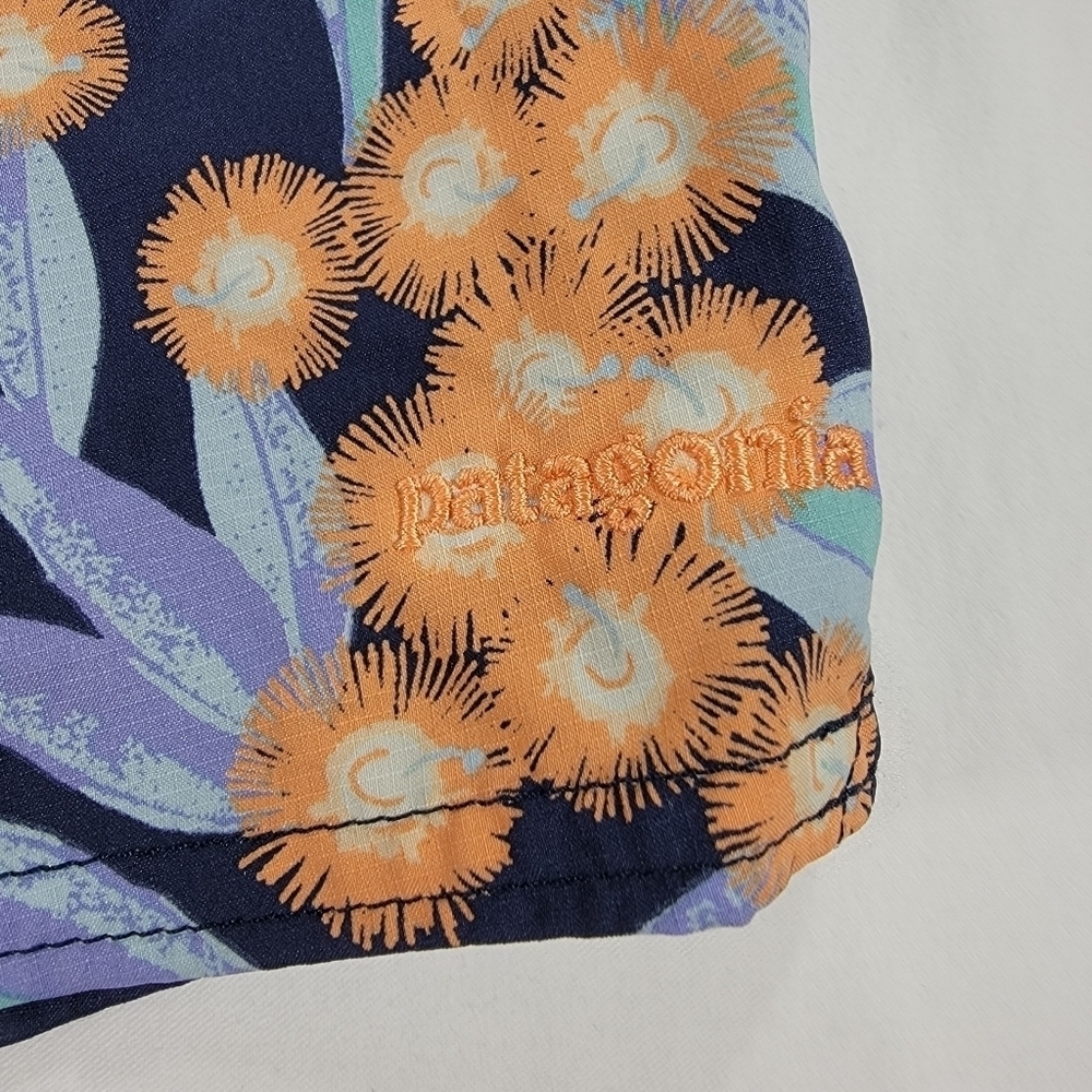 PATAGONIA Stretch Planing Pocket Boardshort Swim Sport Shorts Floral Womens 6 - Picture 7 of 13